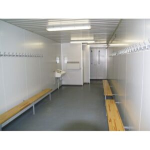 Geprefabriceerde kleedkamer